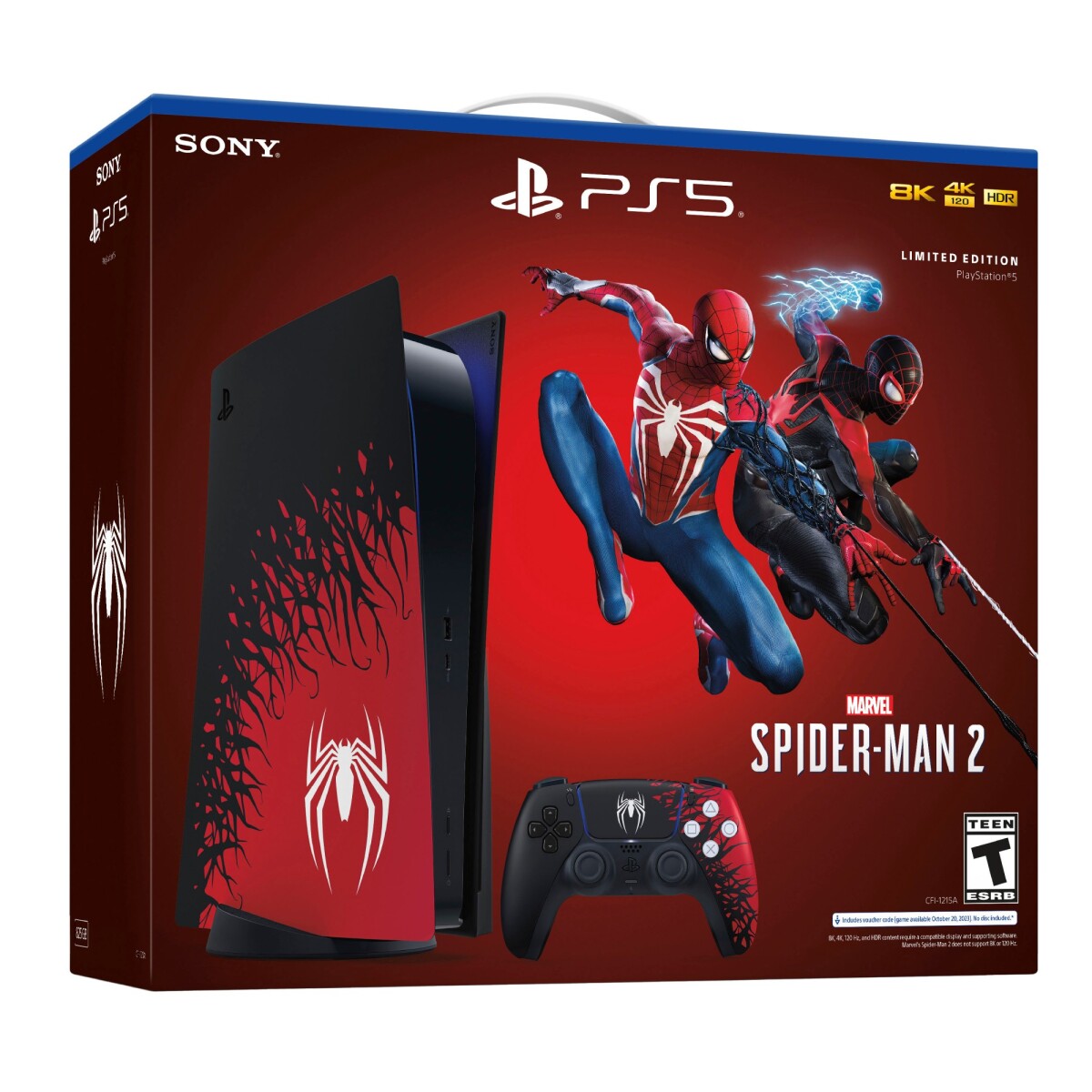 Consola PlayStation 5 Marvel’s Spider-Man 2 Limited Edition con CD 