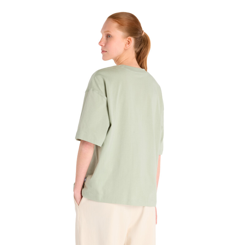 Remera New Balance de Mujer - WT53912GAS Verde