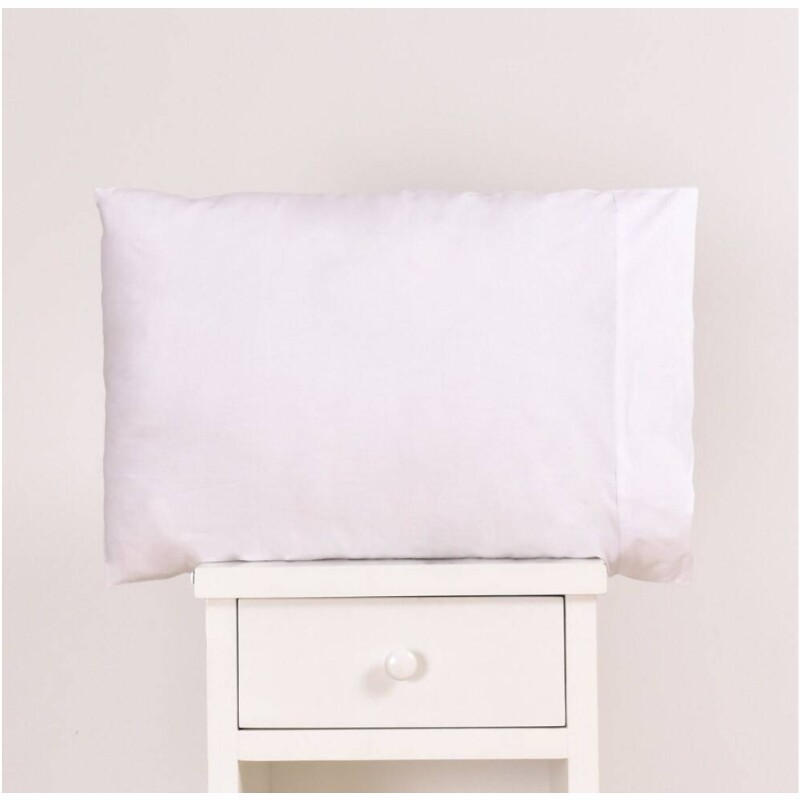 Funda para almohada 50x90 Lisa 400 Hilos Blanca