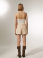 Falda Airear Beige Claro