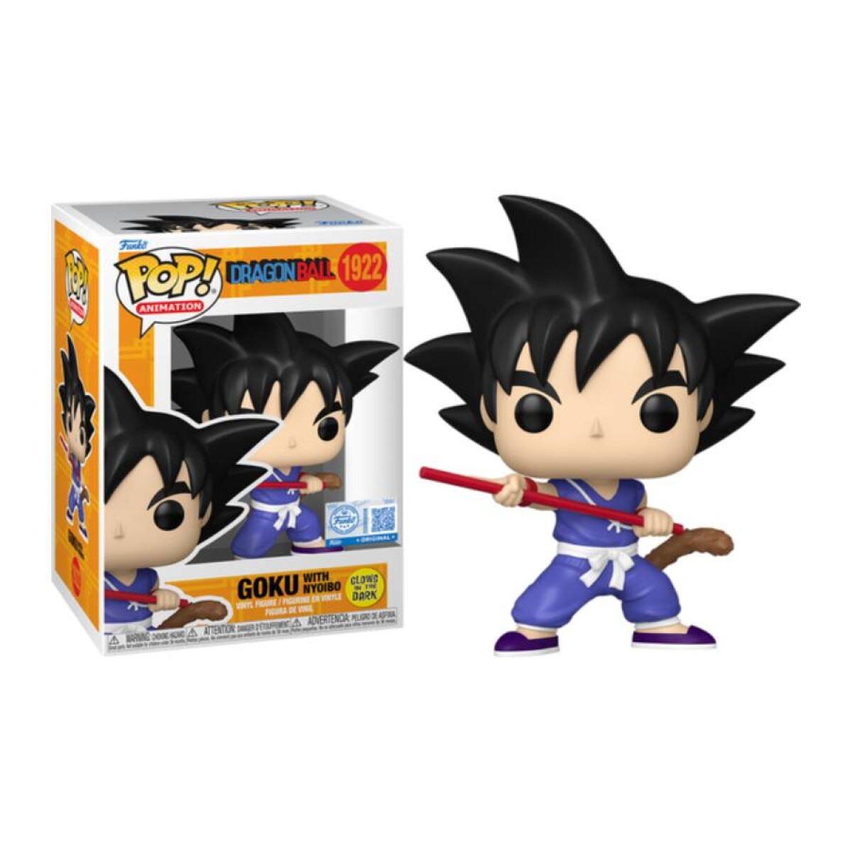 Goku With Nyoibo - Dragon Ball [Glows in the Dark] - 1922 