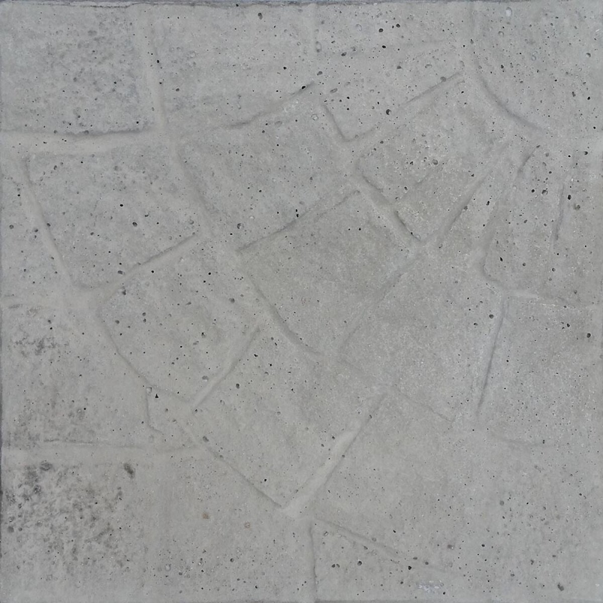 Símil Adoquin Curvo Gris Humo 40x40 Cm 