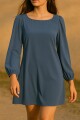 Vestido Bouquet Azul