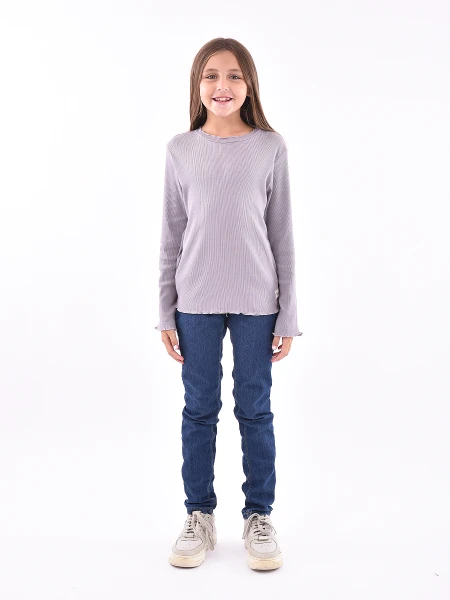 REMERA SOFIA GRIS CLARO