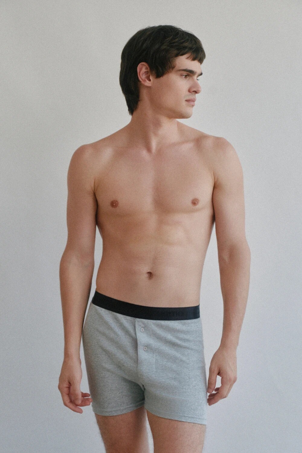 BOXER MAX Gris Melange