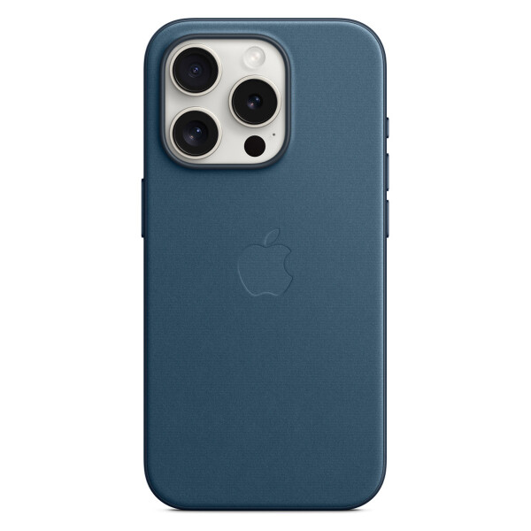 Estuche Original Inalámbrico Magsafeiphone 15 Pro CASE IPHONE 15 PRO MAGSAFE FIN WOV BLUE