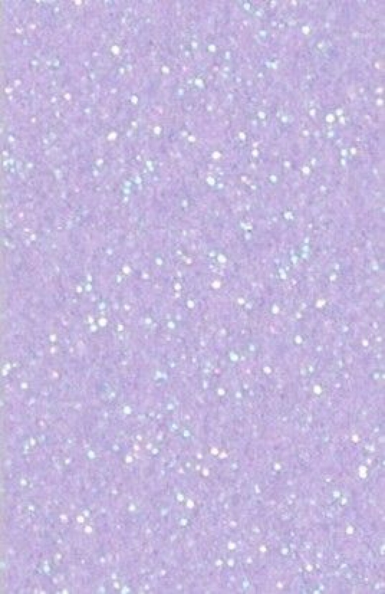 Goma Eva Con Glitter | Lila Pastel 