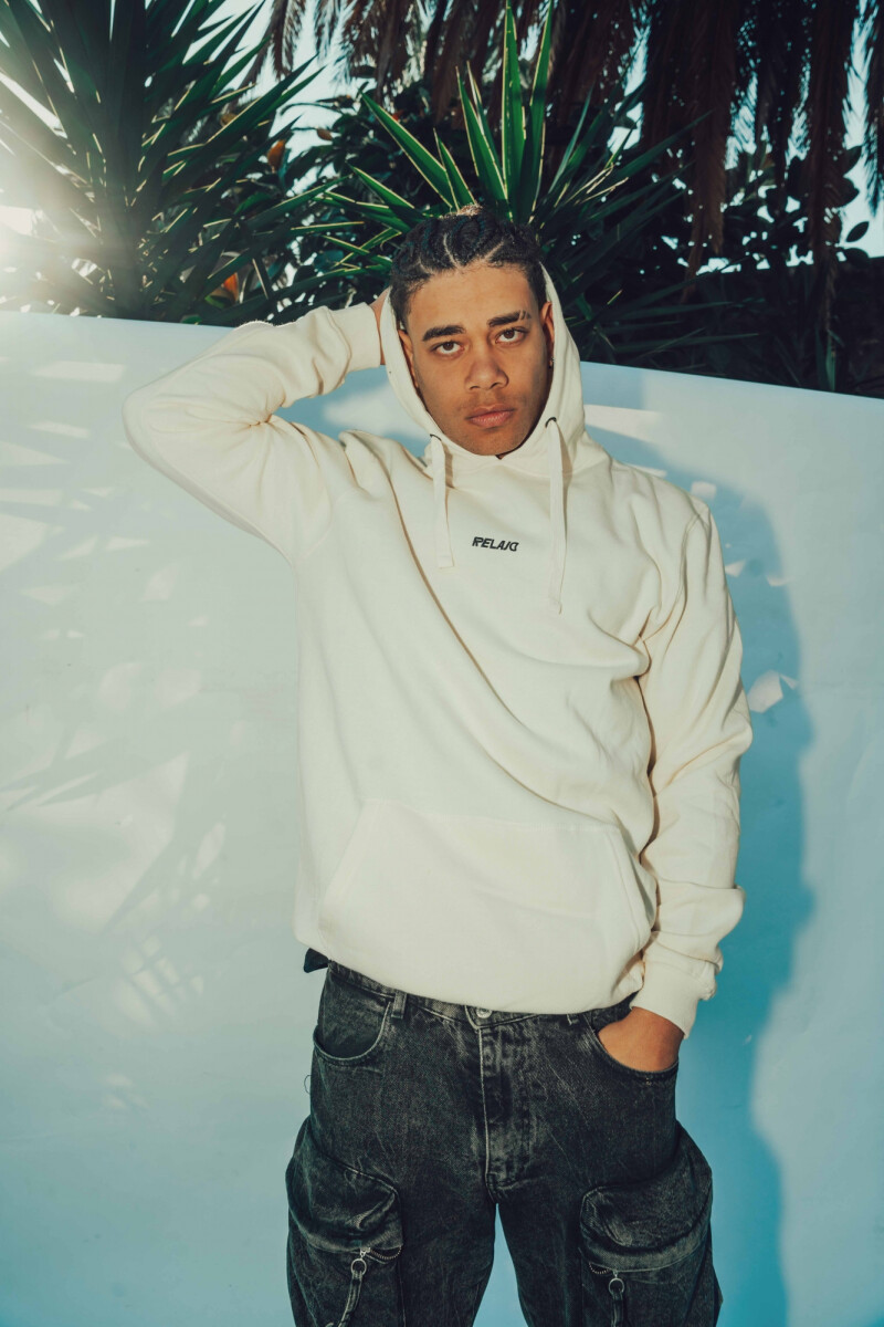 Hoodie Full Classic Crema