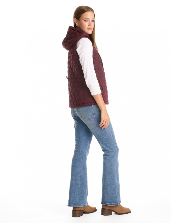 Chaleco Capitoneado BORDEAUX