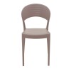 Silla Sissi Respaldo Cerrado en Polipropileno - Color beige - 92046/421 Silla Sissi Respaldo Cerrado en Polipropileno - Color beige - 92046/421