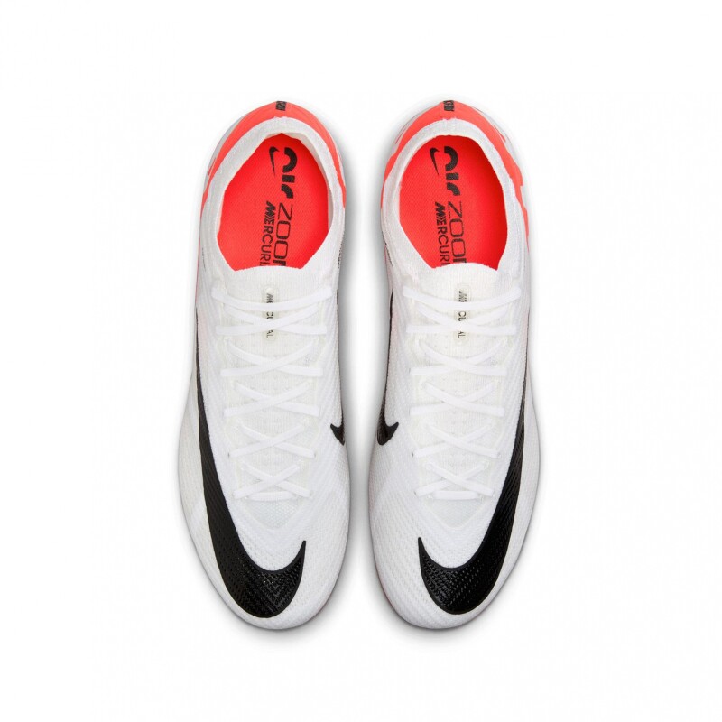 Championes Nike Mercurial Vapor 15 Elite Fg White & Red