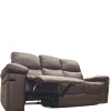 Sofá Reclinable PU marrón 3 cuerpos Sofá Reclinable PU marrón 3 cuerpos