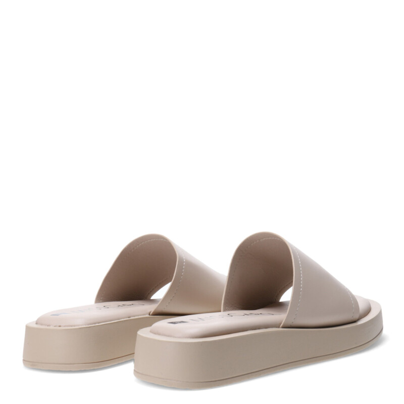 Sandalias de Mujer Miss Carol DALIA con tira frontal Beige