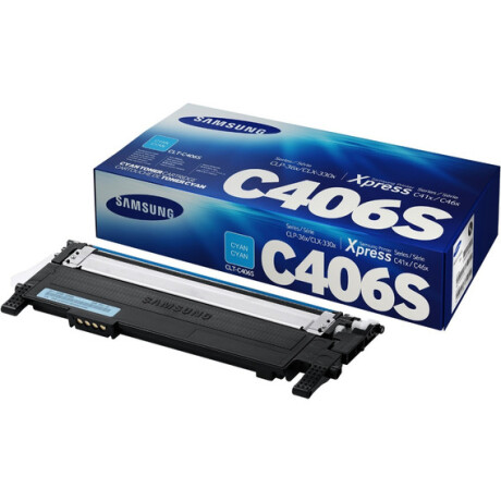 SAMSUNG TONER C406S CLP-365/CLX3305/C460/410 CYAN ST988A Samsung Toner C406s Clp-365/clx3305/c460/410 Cyan St988a