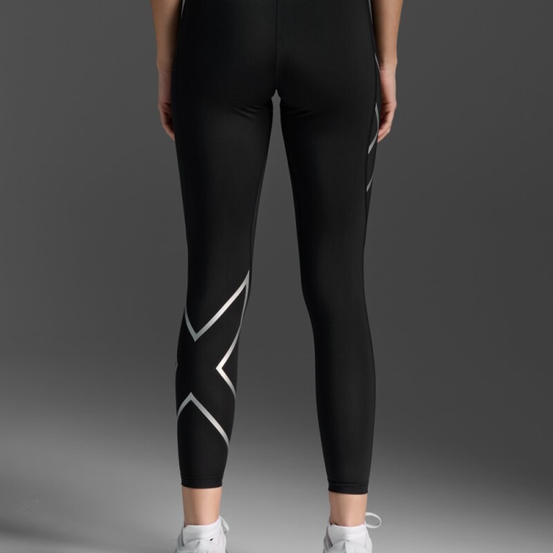 Leggings Training Core Compression Mujer Black/silver