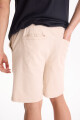 Bermuda De Gabardina Chroma Beige