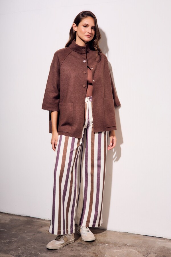 Cardigan Marrón