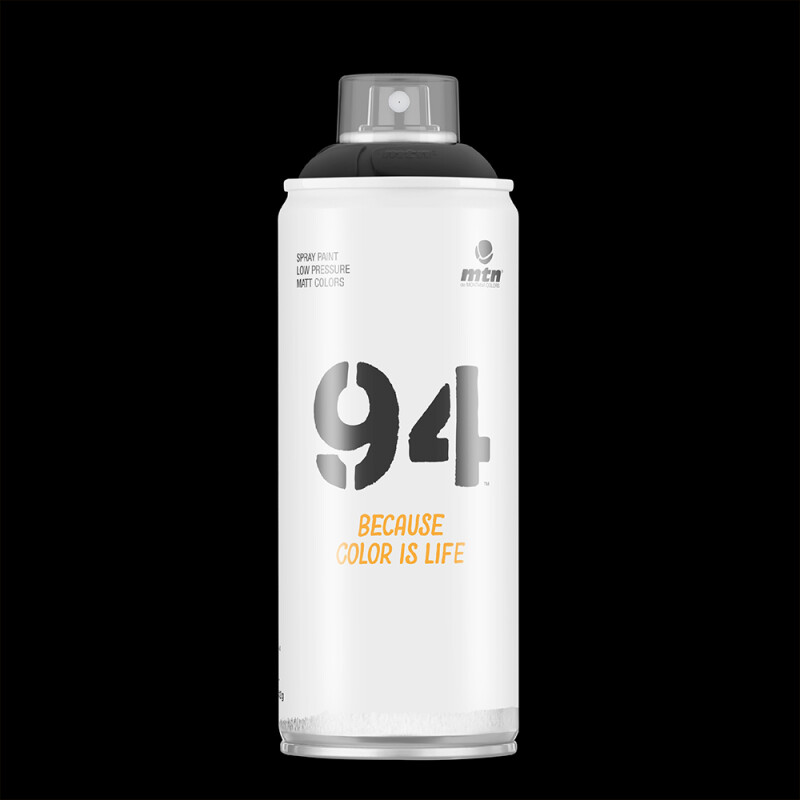 AEROSOL MTN 94 NEGRO MATE 400 ML N/A