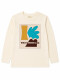 REMERA GAME GARDEN OFF WHITE