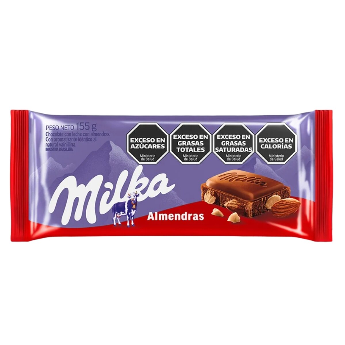 Milka Almendras 155g 