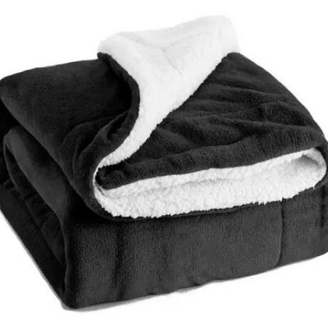 Frazada Sherpa 2 Plazas YGRB Gris Oscuro Frazada Sherpa 2 Plazas YGRB Gris Oscuro