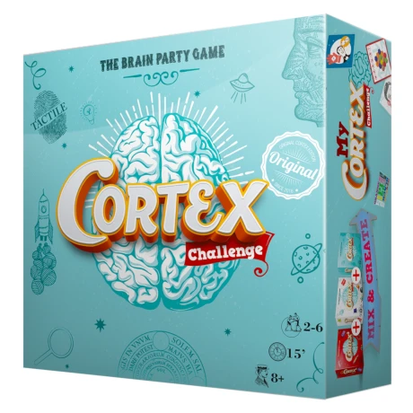 Asmodee - Cortex Challenge Juego de Mesa. +8 Años. 2 a 6 Jugadores. Idioma Español. 001