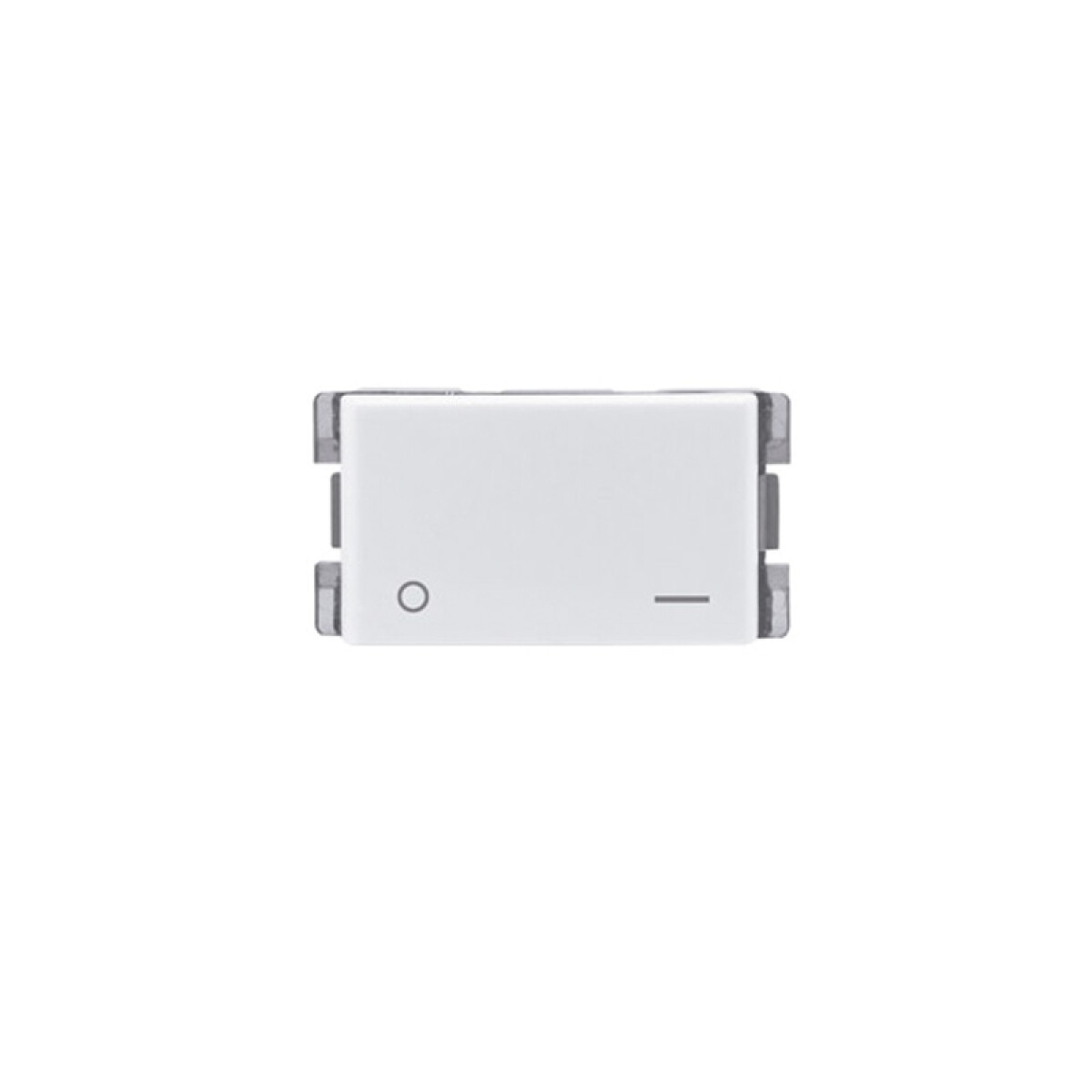 Interruptor Bipolar 10A x 250V Atenea Blanco 