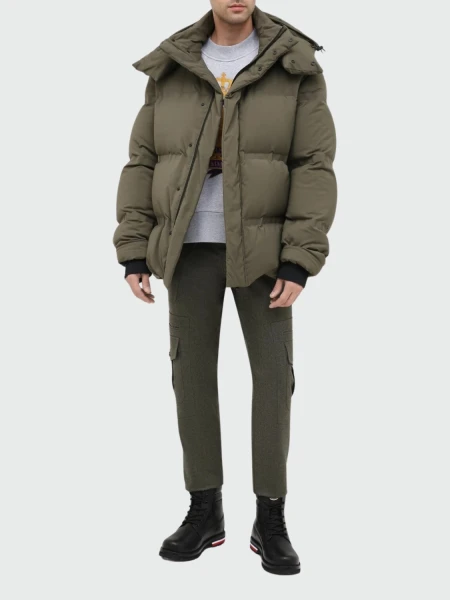 Moncler -Botas de cuero acordonadas, Vancouver Negro