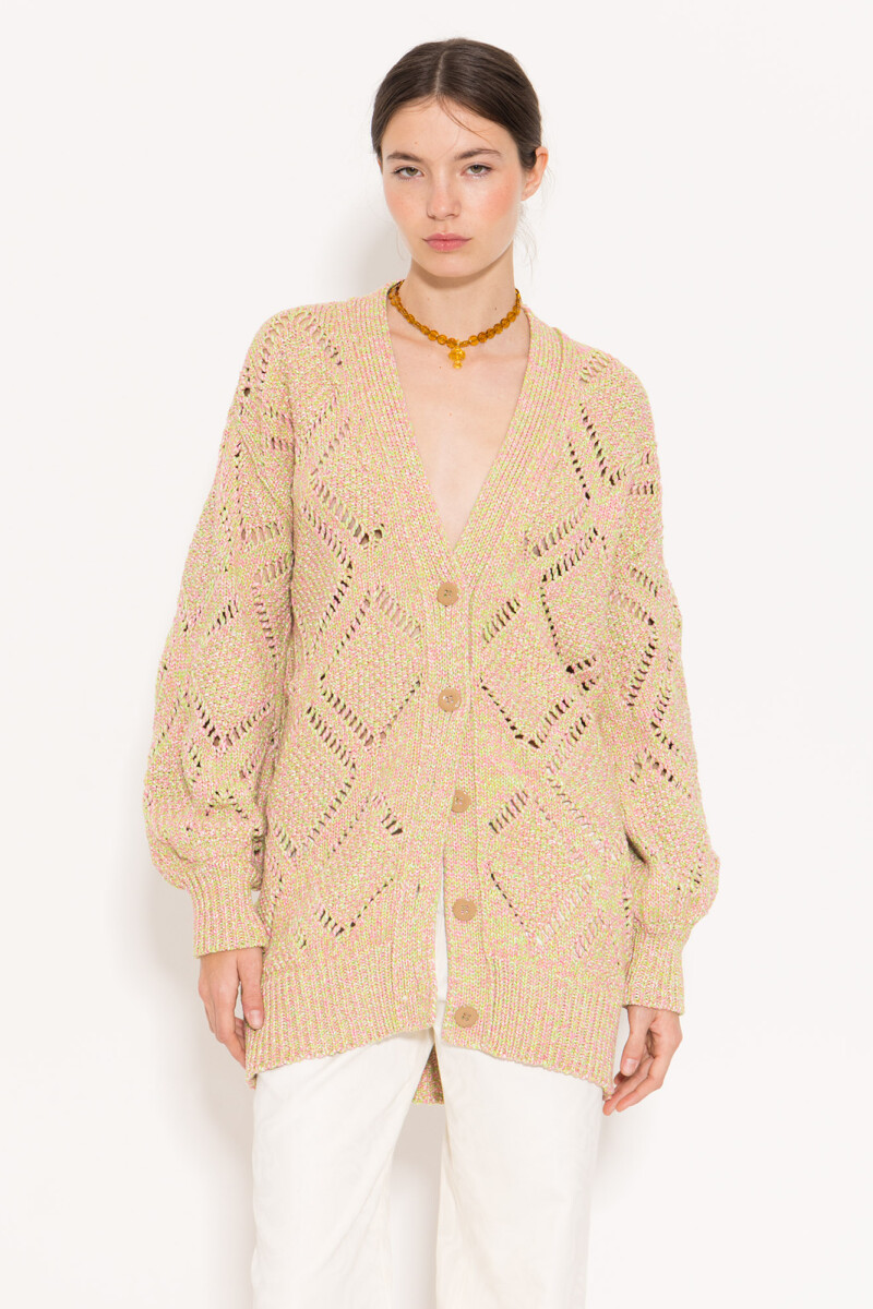 CARDIGAN JOY Rosa