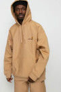 Hooded American Script Sweat Marron