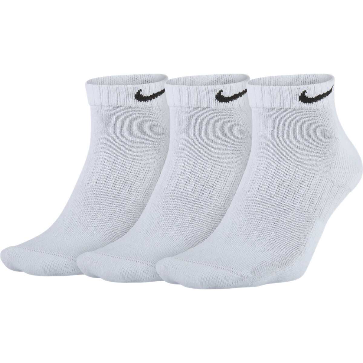 Medias Nike Everyday Cush Low 3-Pack Unisex - Blanco 