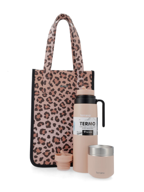 Kit Manija Rigida + Matera Bolsito Animal Print