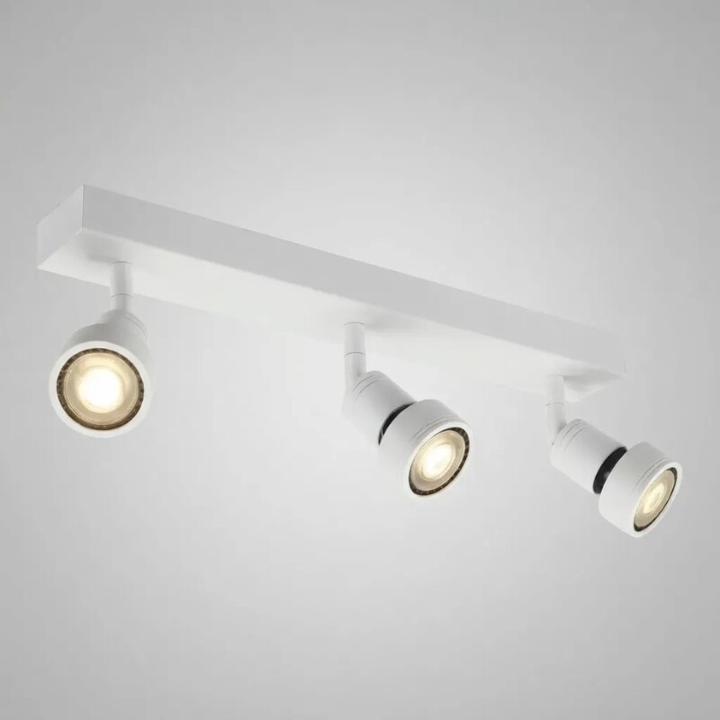 AASO Lámpara Niza Triple Orientable Blanca