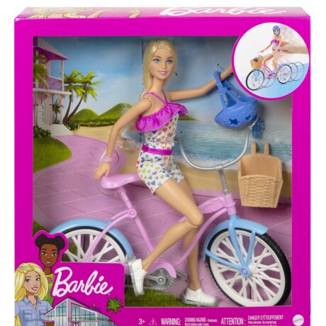 Muñeca Barbie - Paseo En Bicicleta Muñeca Barbie - Paseo En Bicicleta