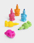 Resaltadores con Formita Set De Resaltadores Ositos - Combinacion Multicolor