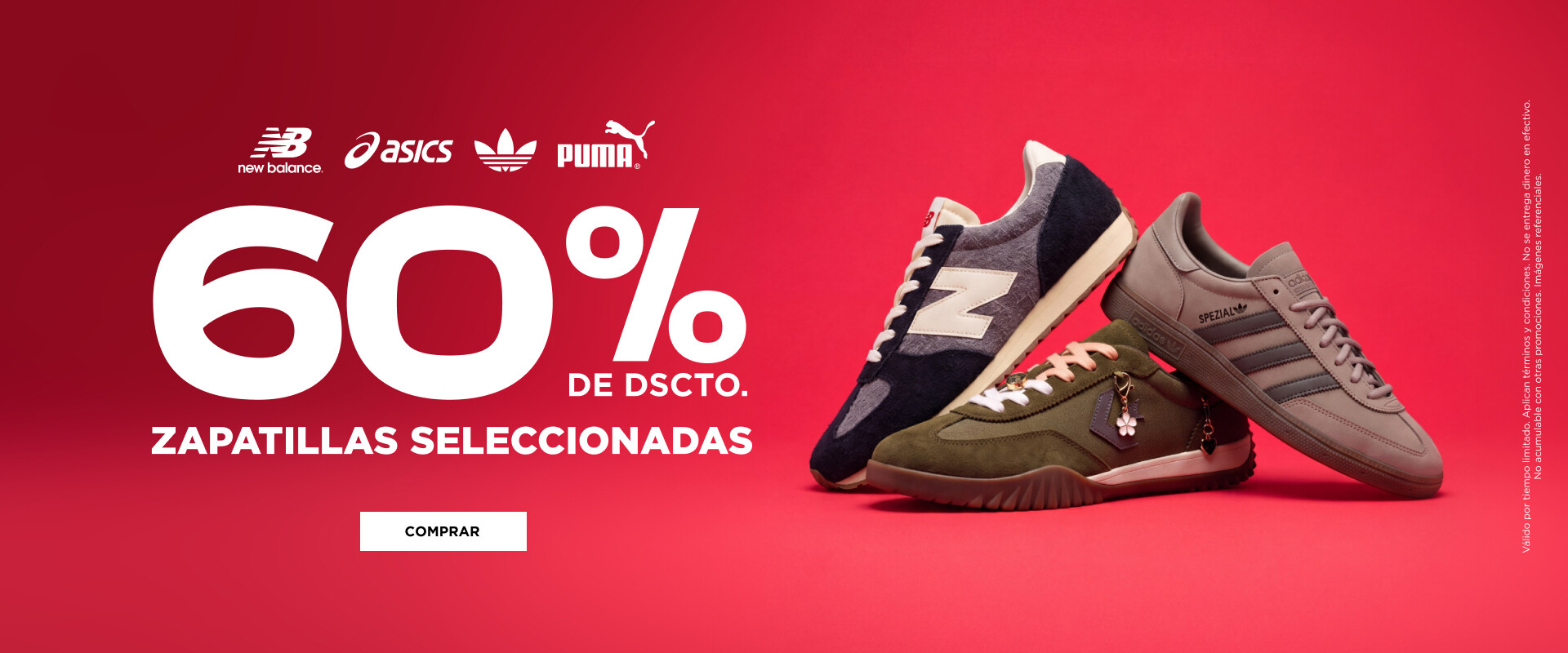 Liquidación de zapatillas