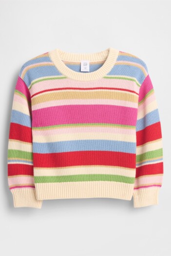 Buzo Algodòn Toddler Niña Happy Stripe