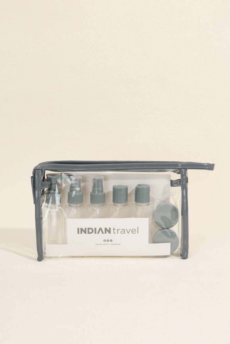 Set De Viaje 9 Un. - Gris 