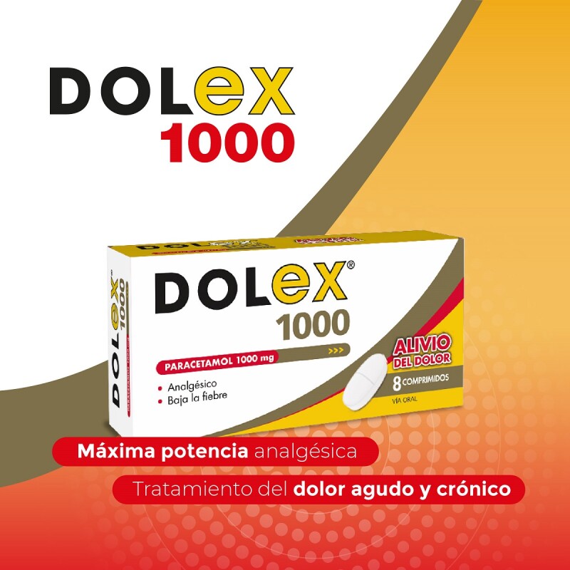 Dolex 1000 Mg 8 Comp. Dolex 1000 Mg 8 Comp.