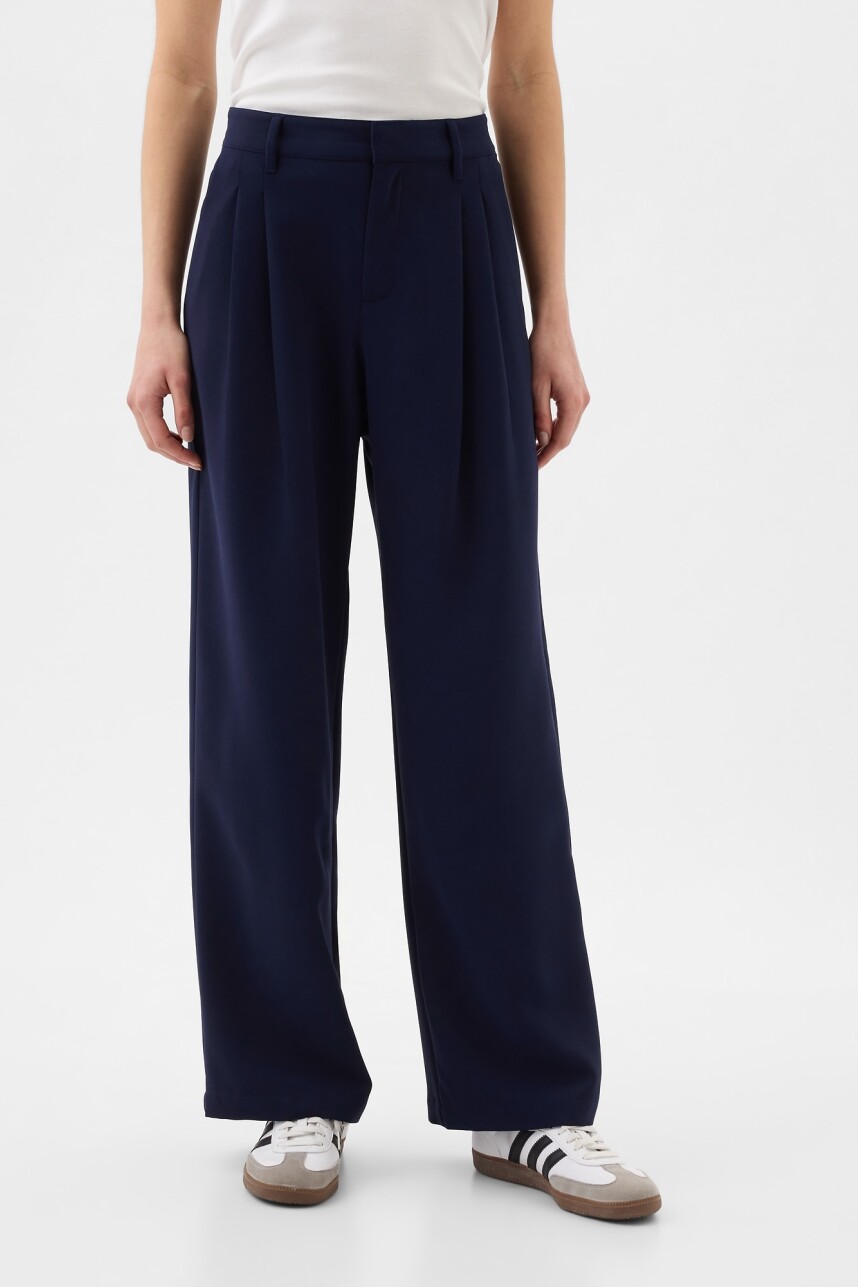 Pantalón Easy Trouser Mujer Navy Uniform