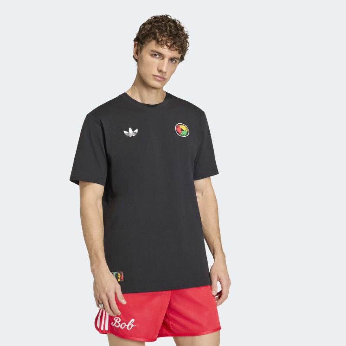 Remera Addias Bob Marley - Negro 