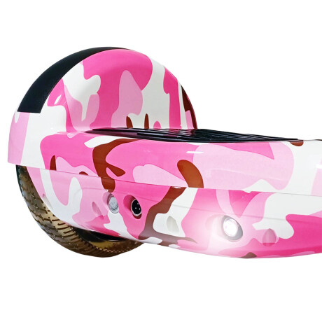 Skate Hoverboard Eléctrico 6.5 Bluetooth Luces Led N1 Rosado