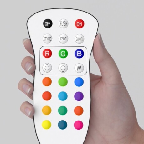 Foco Led Slim 50W RGB Multicolor a control remoto Foco Led Slim 50W RGB Multicolor a control remoto