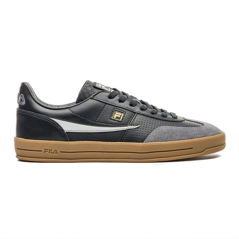Fila Champion Fx Court 70 Vintage Negro/grafito/gris Vapor Hombre Negro-grafito