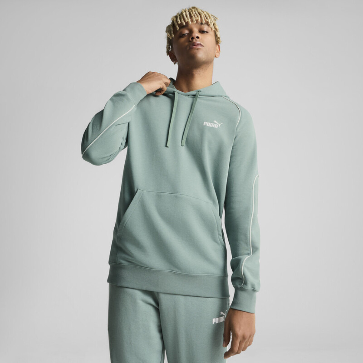 PUMA SPORT Hoodie TR 68461930 - Verde 