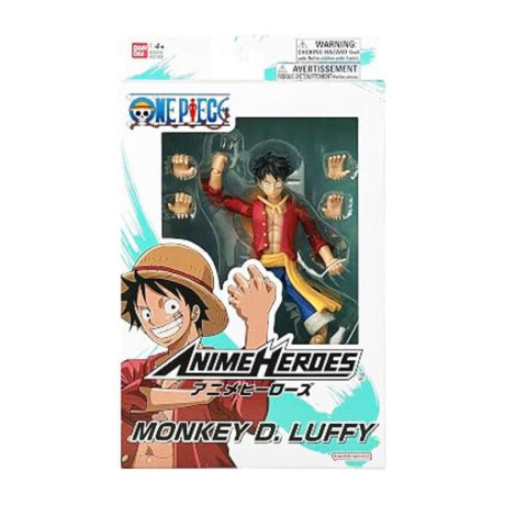 Figura Anime Heroes One Piece Monkey D. Luffy - 17cm