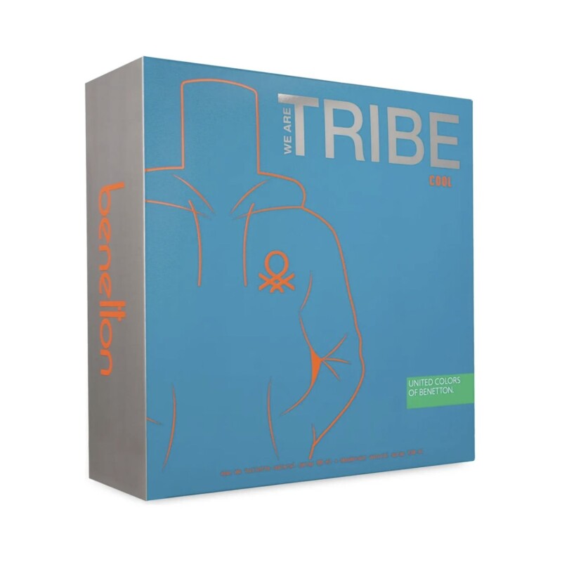 Set Perfume Benetton We Are Tribe Cool EDT 90ml + Desodorante 150ml Para Hombre Set Perfume Benetton We Are Tribe Cool EDT 90ml + Desodorante 150ml Para Hombre