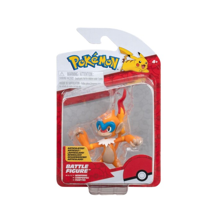 JAZWARES POKEMON BATTLE FIG. MONFERNO única