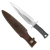 Cuchillo Muela Caribu Doble Filo Mango De Goma Acero Inoxidable Cuchillo Muela Caribu Doble Filo Mango De Goma Acero Inoxidable