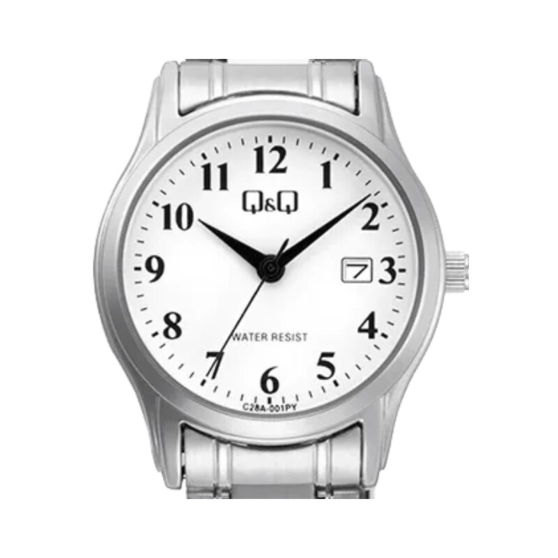 Reloj Análogo Q&Q Resistente al agua Mujer – Plateado Reloj Análogo Q&Q Resistente al agua Mujer – Plateado